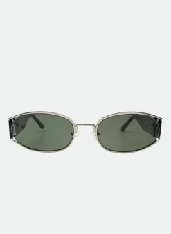 Polly Silver Black/Green