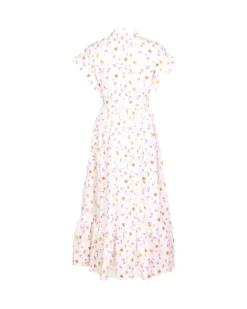 Poplin Shirt Dress Morning Bloom