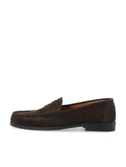 Pop Penny Loafer Suede Brown