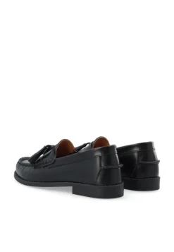 Pop Tassle & Fringe Loafer Polido Black