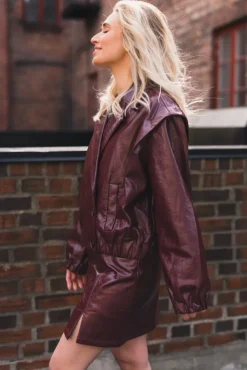 Posy Jacket Winered