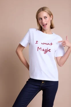 Preppy Magic White W/red