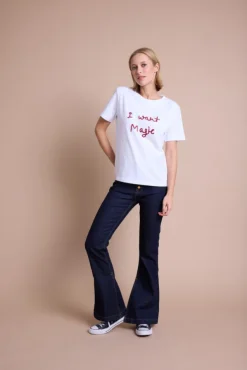 Preppy Magic White W/red