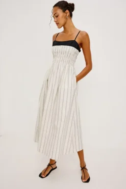 Primrose Dress Palma Stripe