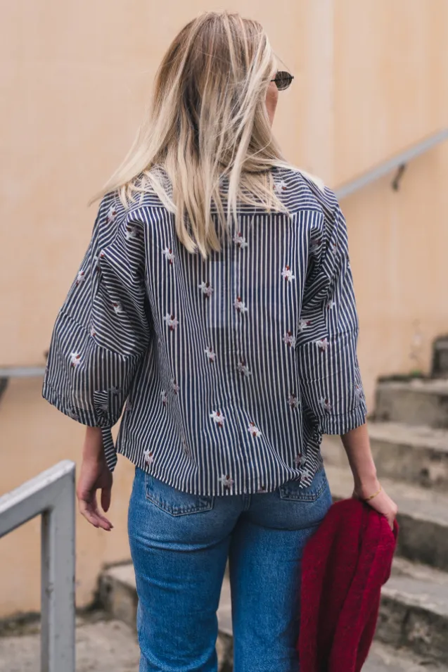 Pristina Blouse Indigo