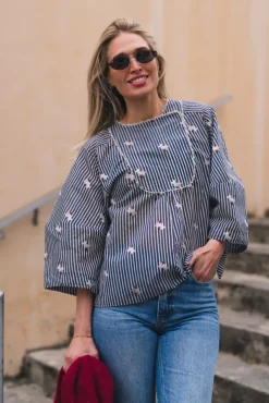 Pristina Blouse Indigo
