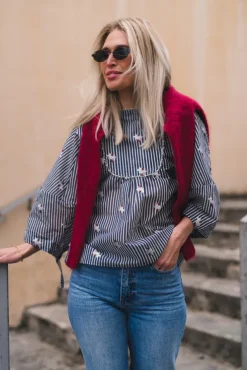 Pristina Blouse Indigo