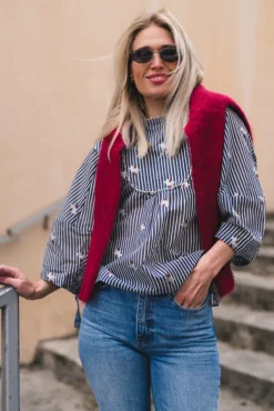 Pristina Blouse Indigo