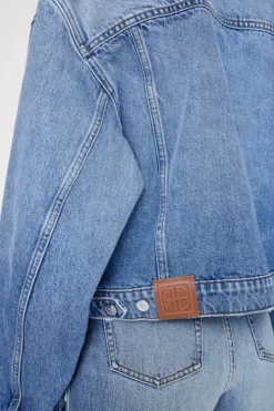 Quincy Jacket Cascade Blue Washed Blue