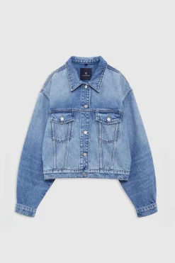 Quincy Jacket Cascade Blue Washed Blue