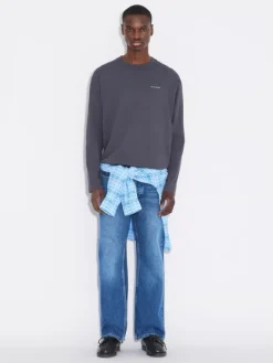Ranger Gingham LS Dark Grey