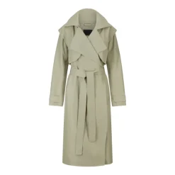 Regndråpe Trench Coat Green