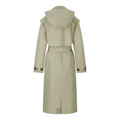Regndråpe Trench Coat Green