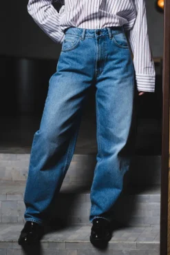Reign Barrel Jeans M.Blue