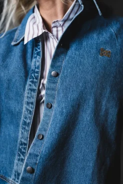 Reign Denim Overshirt M.Blue