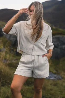 Relaxed Summer Shirt Ecru