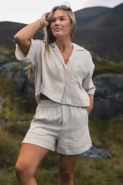 Relaxed Summer Shirt Ecru