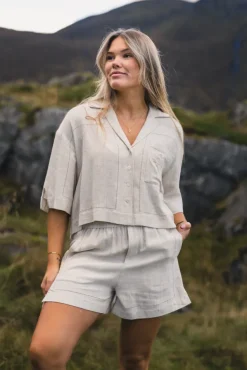 Relaxed Summer Shirt Ecru