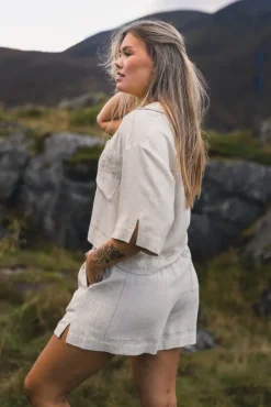 Relaxed Summer Shirt Ecru