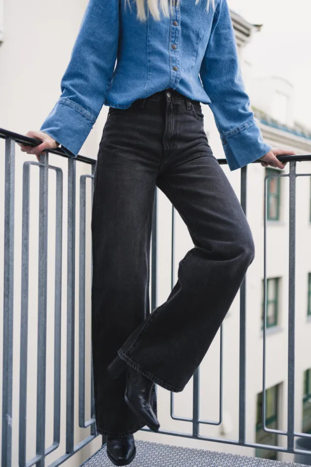 Ribcage Wide Leg Swipe Up