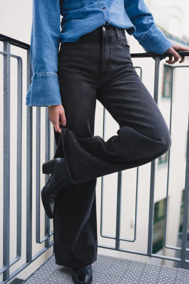 Ribcage Wide Leg Swipe Up