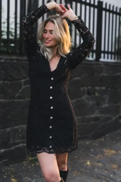 Riley Mini Dress Black