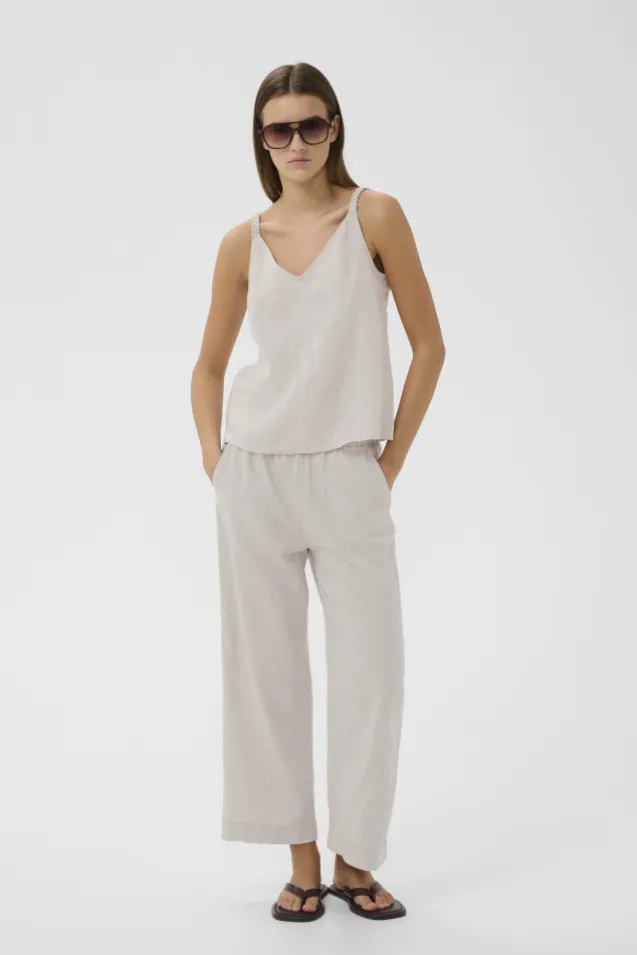 Rimone Driza Culotte Pants Ecru