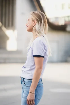 Ringer Tee Evening Haze