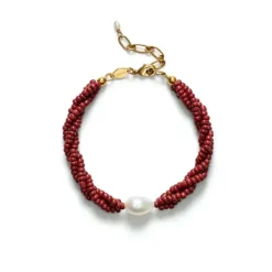 Rodeo Bracelet Deep Burgundy