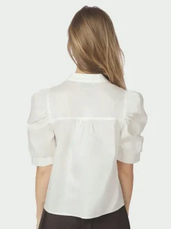 Roella Poplin Blouse White