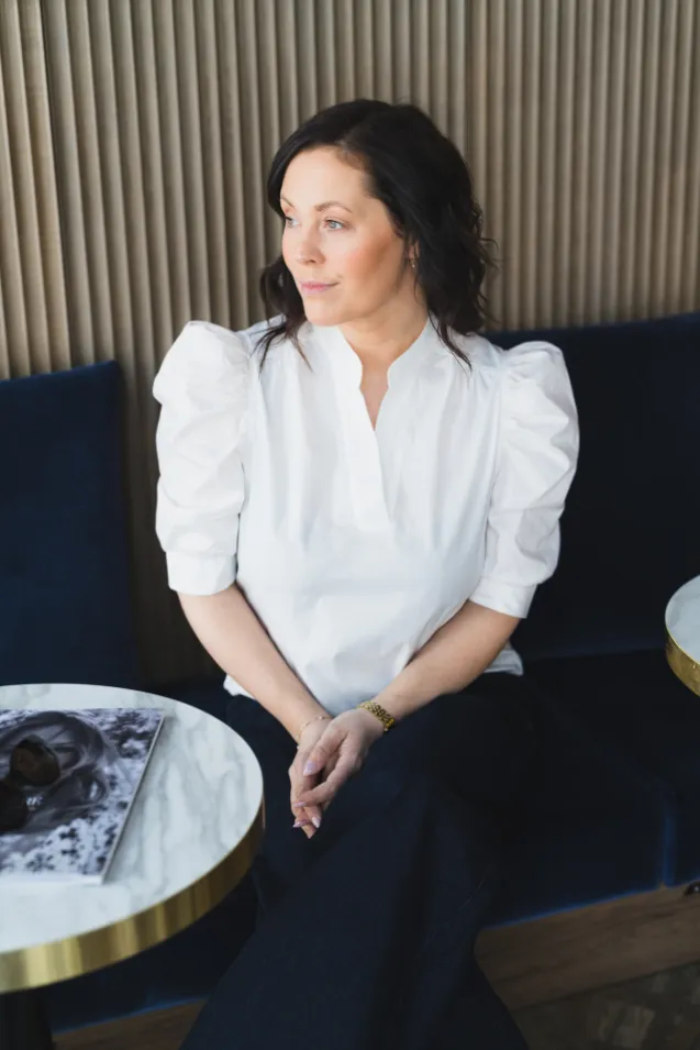 Roella Poplin Blouse White