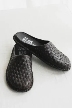 Roma Woven Leather Cocoa Brown
