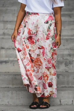 Rosalla HW Long Skirt Pristine Rosalla Print