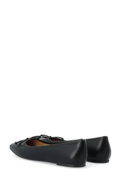 Rose Karré Ballet Flat Faux Leather Black