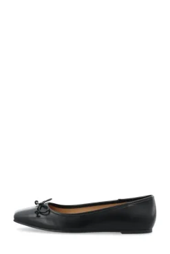 Rose Karré Ballet Flat Faux Leather Black