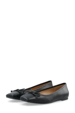 Rose Karré Ballet Flat Faux Leather Black