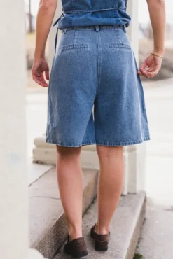 Rosel Denim Shorts Blue