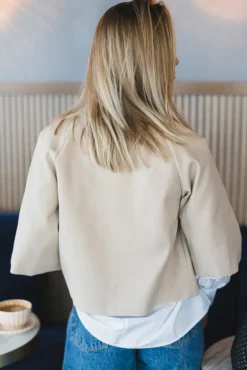 Rosemma Trench Mini Jacket Beige