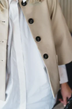 Rosemma Trench Mini Jacket Beige