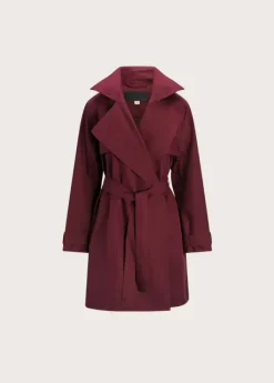 Rossby Coat Wine Red
