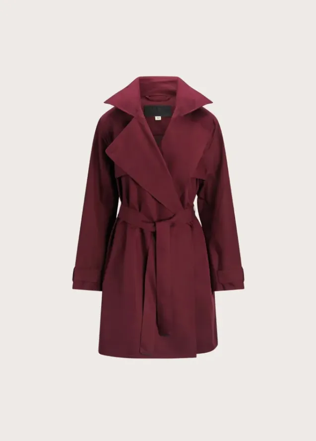 Rossby Coat Wine Red