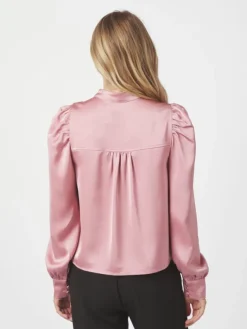 Rosslyn Heavy Sateen Blouse Evening Rose