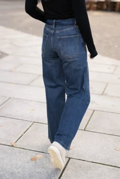 Rumi Belt Jeans Dark Denim
