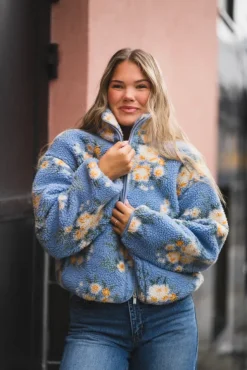 Rype Fleece Jacket Light Blue Mix
