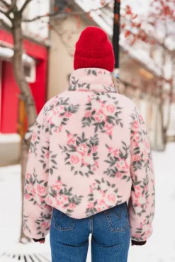 Rype Fleece Jacket Light Pink Mix