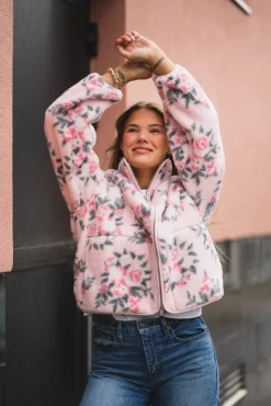 Rype Fleece Jacket Light Pink Mix