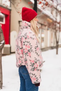 Rype Fleece Jacket Light Pink Mix