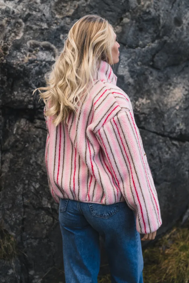 Rype Fleece Jacket Pink Mix