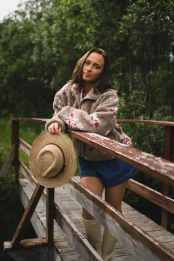 Rype Fleece Jacket Taupe Mix