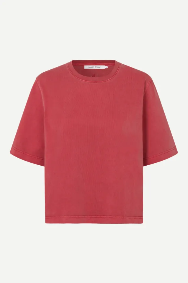 Saabby T-Shirt 11725 Tomato Red Pigment